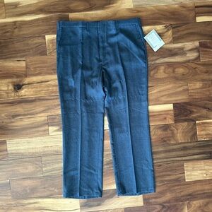 Haggar Grey Wool Machine Washable Pants size 42x31